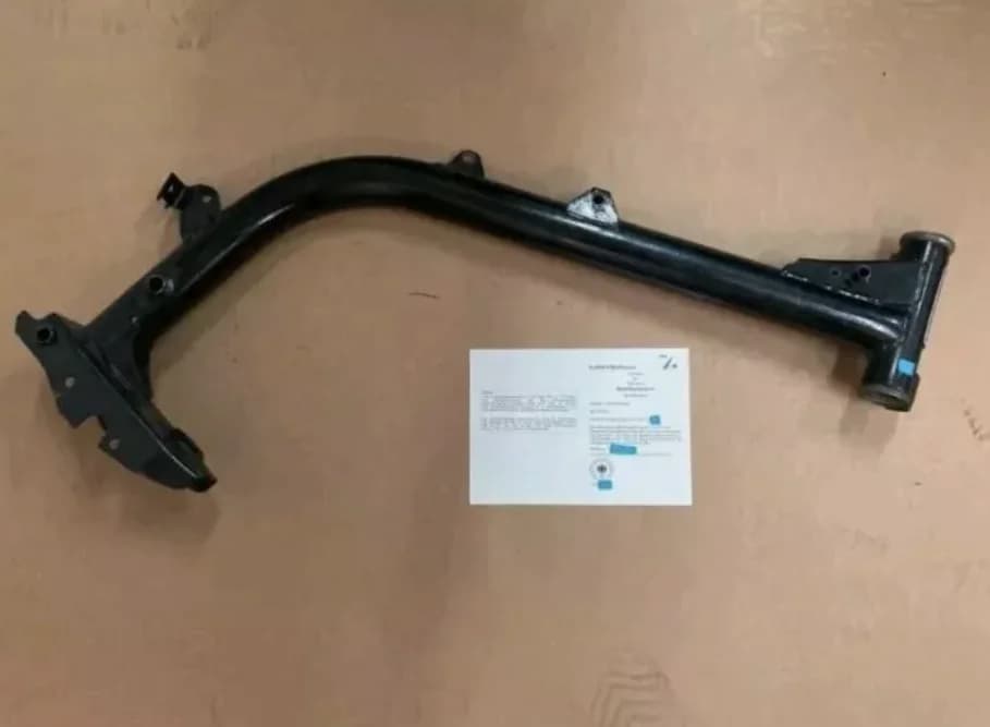 Simson Hauptrahmen Schwarz mit Papieren – Klassiker für deinen Neuaufbau – Bild 3